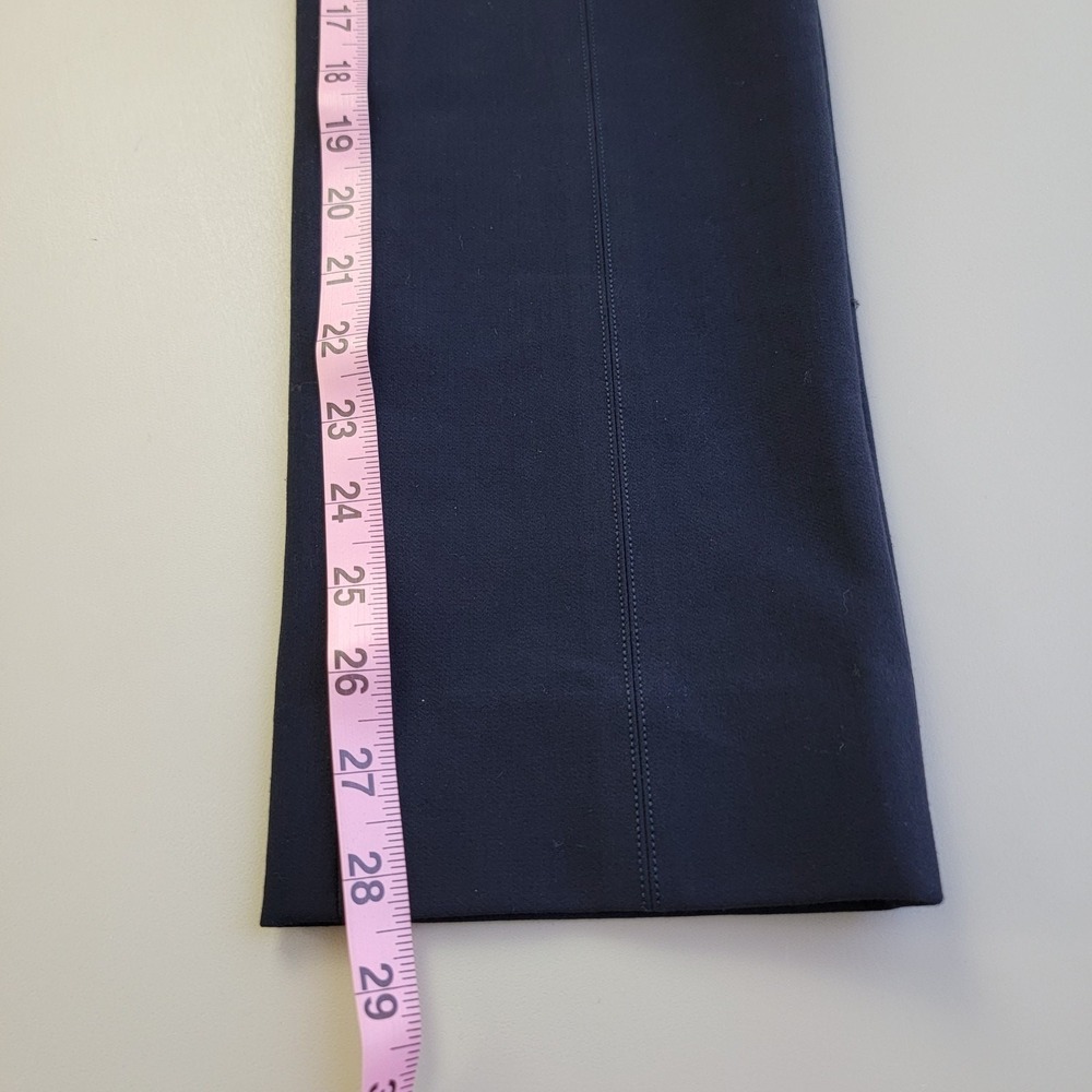 Vince Skinny Ankle Pants Womens 4‎ Blue Casual Career Minimalist Stretch - Picture 10 of 15